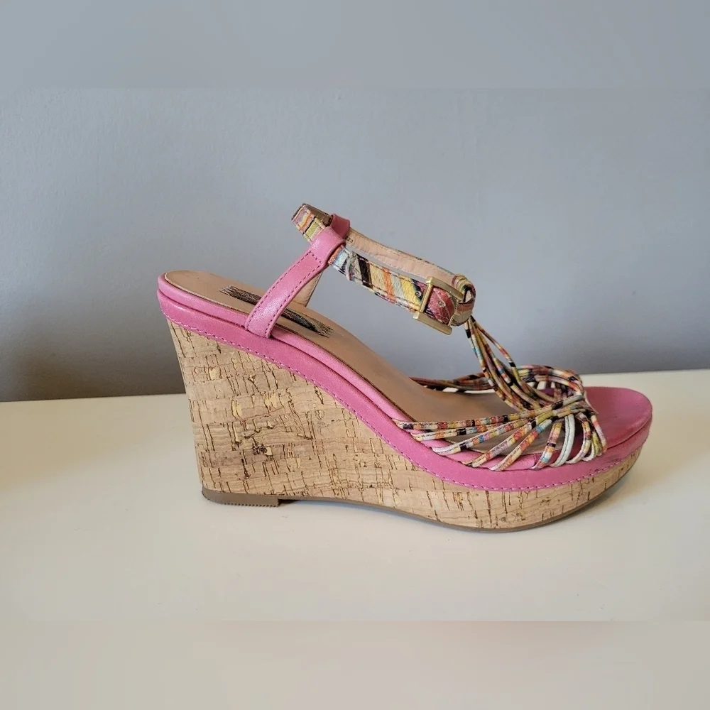 Paul Smith Pink Wedges, VGUC, Size 36